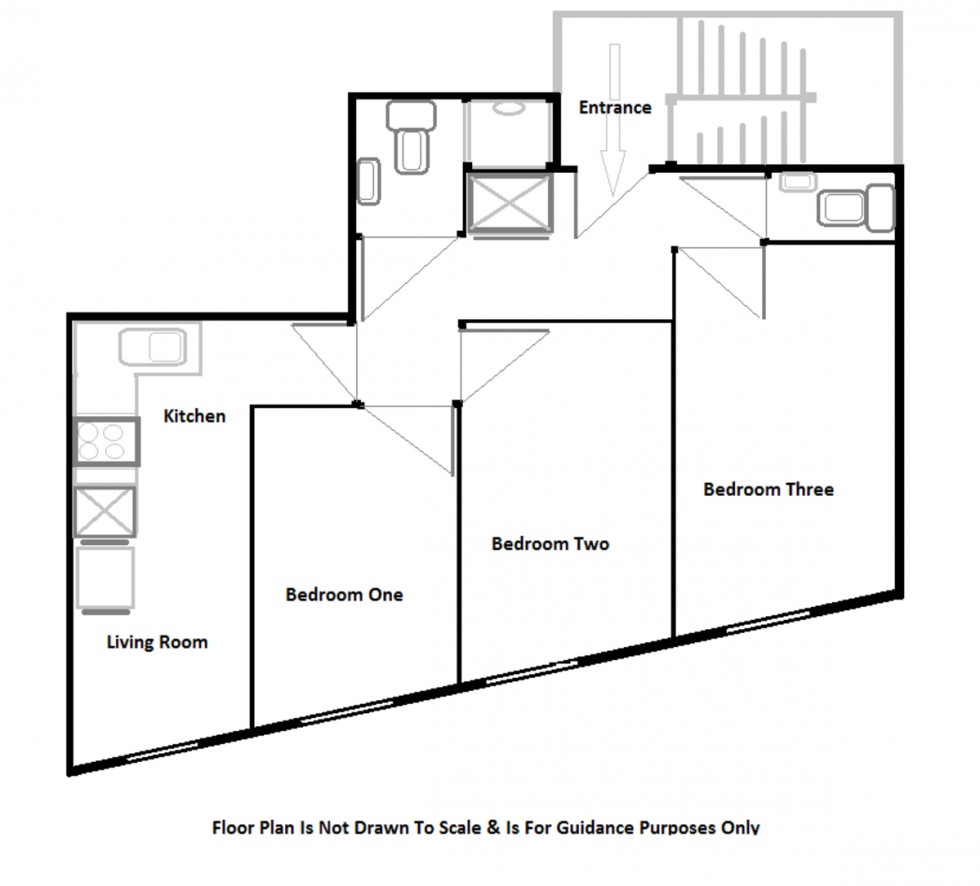 Floorplan for Victoria Grove, Southsea, Portsmouth