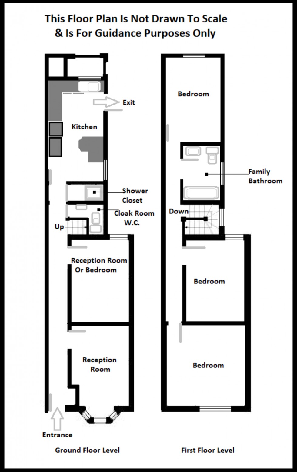Floorplan for Orchard Road, Southsea, Portsmouth
