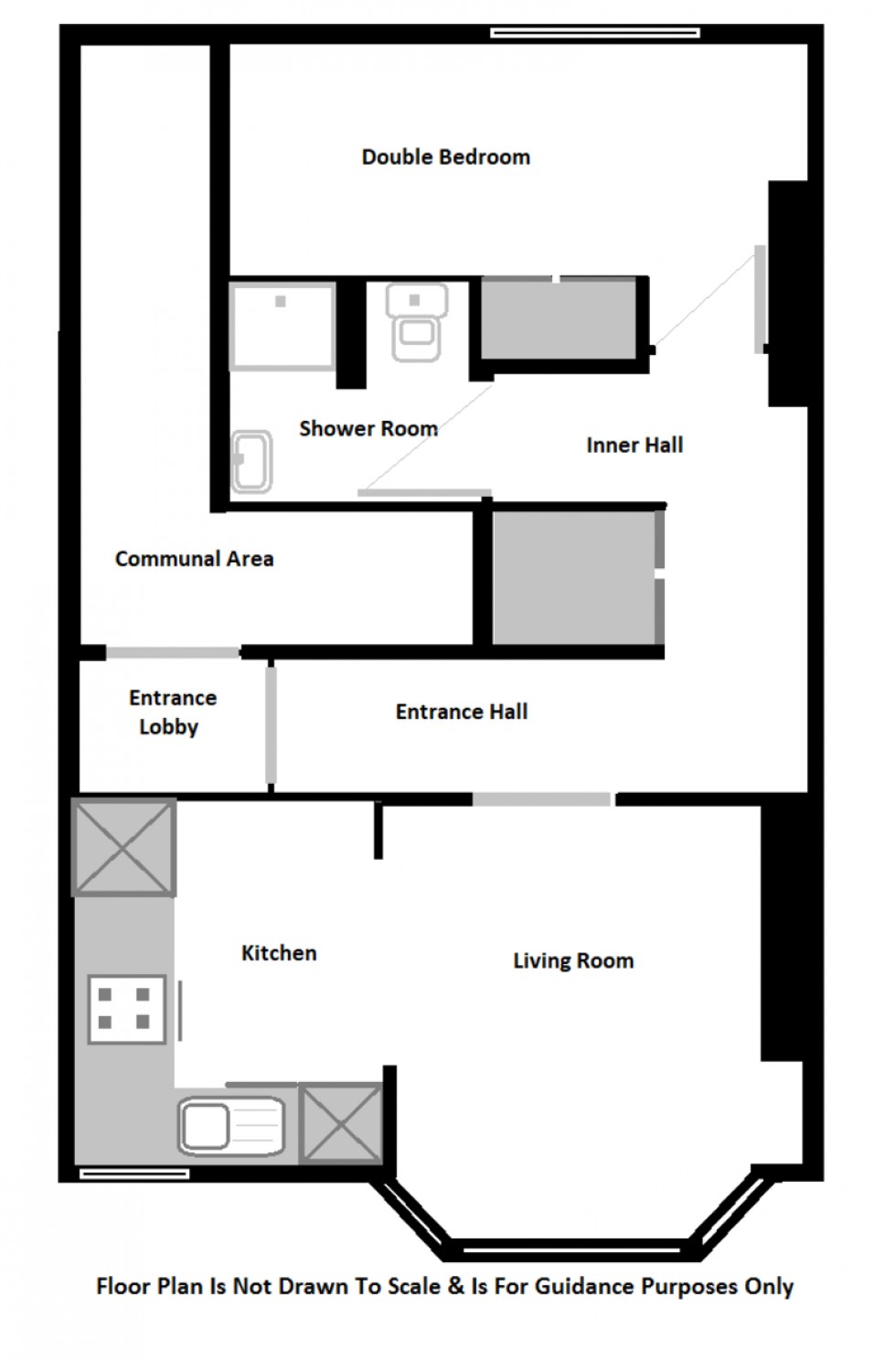 Floorplan for Alhambra Road, Southsea, Portsmouth