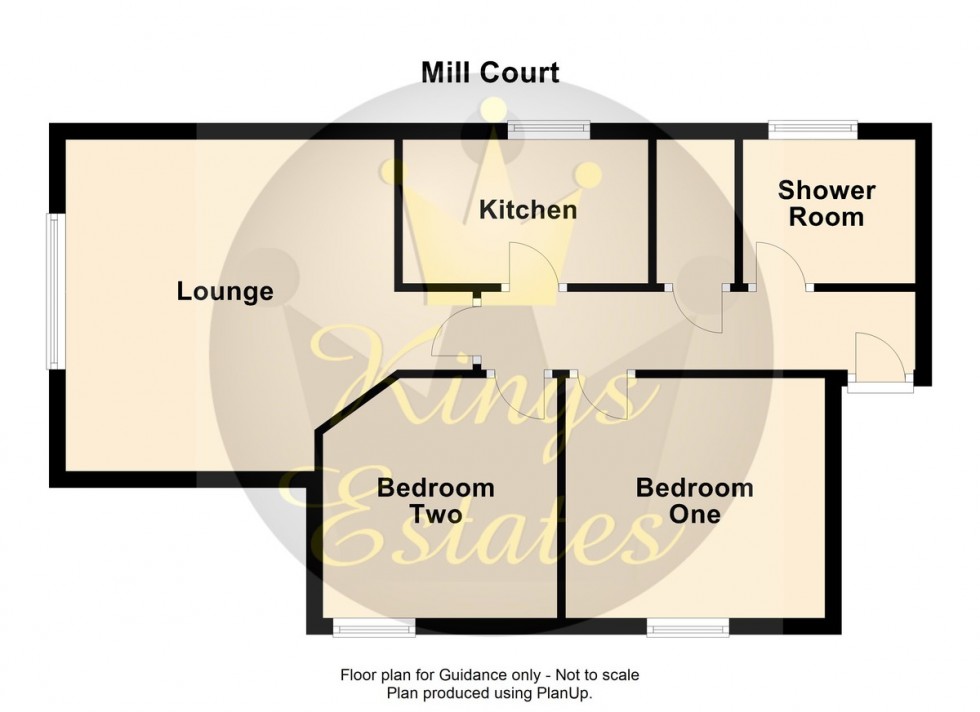 Floorplan for Mill Court, Southampton, Hampshire