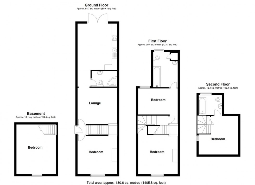 Floorplan for Markenfield Road, Guildford